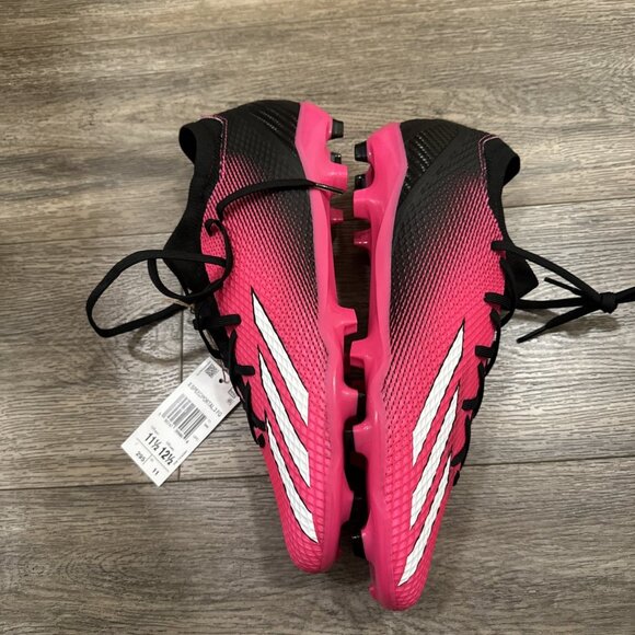 Adidas X Speedportal.3 FG Black Shock Pink Soccer Cleats GZ5076 Size 11.5 main image 4